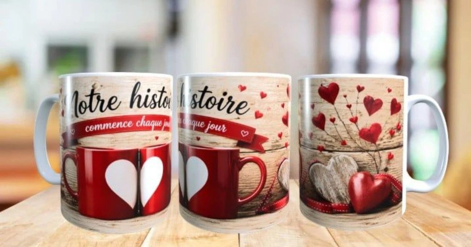 Mug amour, notre histoire commence chaque jour